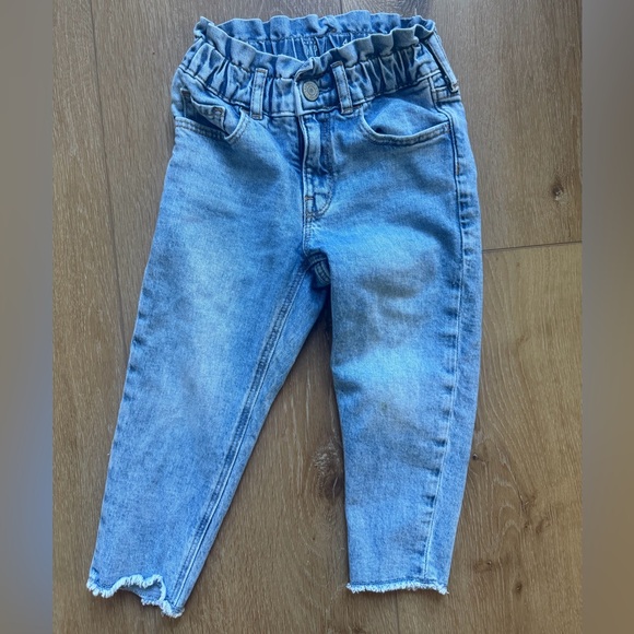 GAP Other - GAP mom jeans Kids Light Blue Denim Jeans